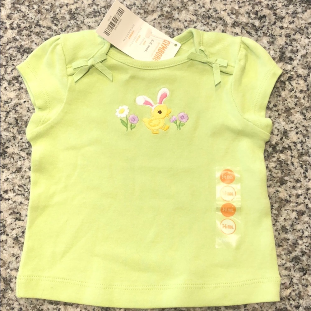 Gymboree baby girl Easter Shirt